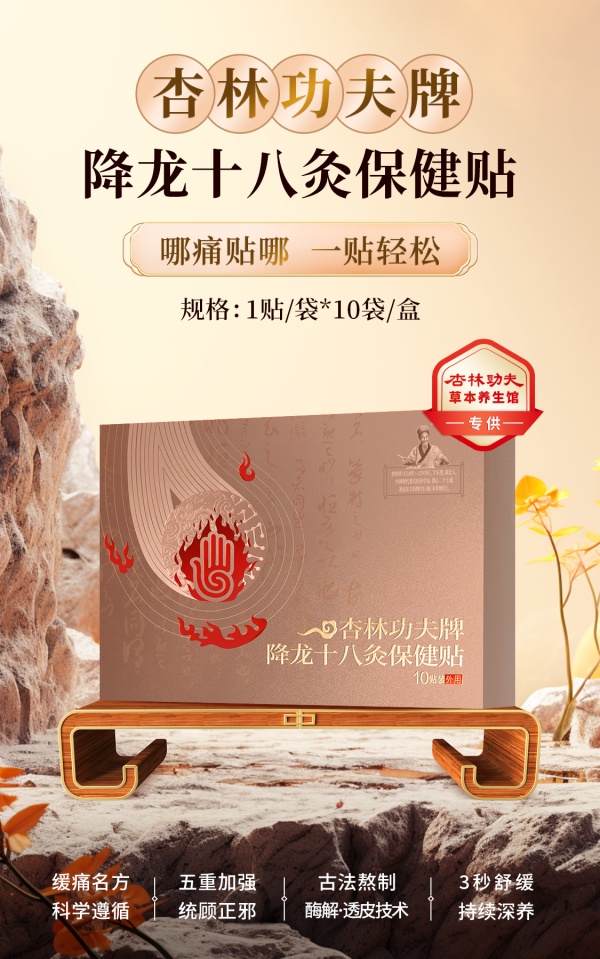 Xinglin Kungfu Brand “Xianglong Shiba Jiu” Health Patch - Image 2